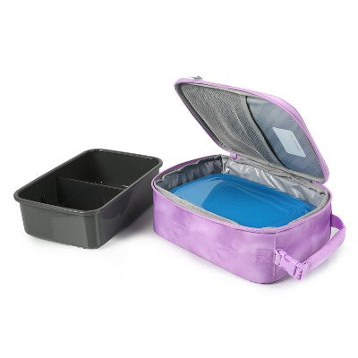 Fulton Bag Co. Upright Lunch Bag - Pastel Lilac Haze