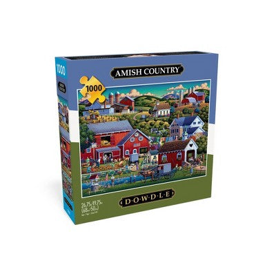 Buffalo Games Dowdle Amish Country Jigsaw Puzzle - 1000pc