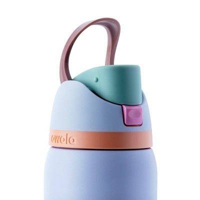 Owala 32oz FreeSip Stainless Steel Water Bottle - Periwinkle Twinkle: Insulated, Leakproof