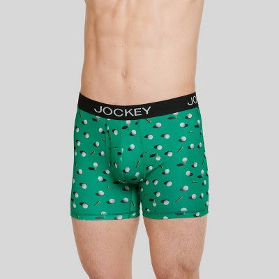 Jockey Generation Men's 2pk Fathers Day Micro Boxer Briefs - Golf M