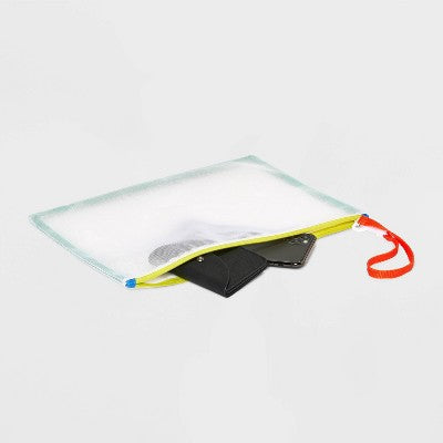 Colorblock Large Pouch - Shade & Shore White