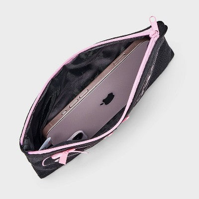 Women's Diet Coke Graphic Carryall Pouch - Black