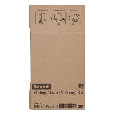 Scotch 18" x 18" x 16" Mailing, Moving & Storage Box (LOCAL PICKUP ONLY)