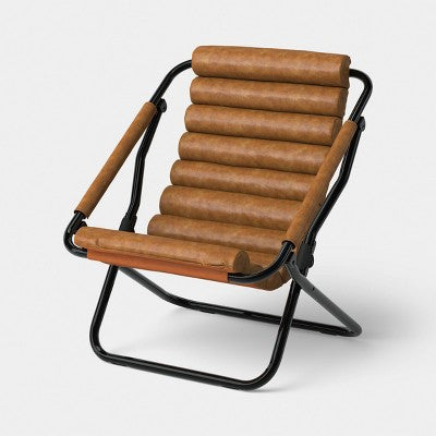 29.92" Sling Chair Caramel - Room Essentials (LOCAL PICKUP ONLY)