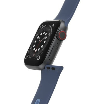 OtterBox Apple Watch Band 40mm/41mm/42mm - Baby Blue Jeans: Plastic Smartwatch Accessory