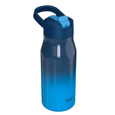 Zak Designs 14 fl oz Double Walled Stainless Steel Tranquility - Dark Blue