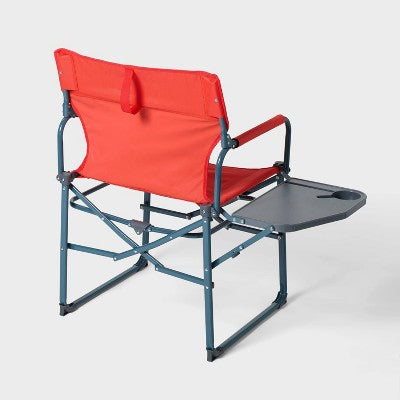 Folding Director's Outdoor Portable Camping Chair Red - All In Motion