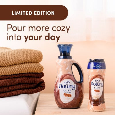 Downy Cozy Liquid Fabric Softener - Chai Latte - 38oz