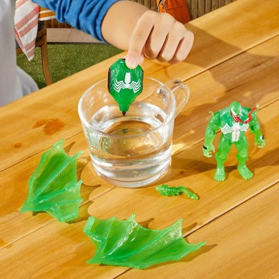 Marvel Spider-Man Epic Hero Web Splashers Green Symbiote Hydro Wing Blast