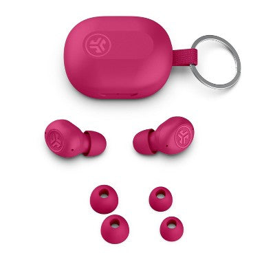 JLab JBuds Mini True Wireless Bluetooth Earbuds - Pink