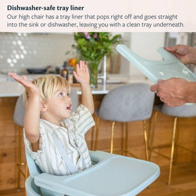 Mockingbird Convertible High Chair - Natural (LOCAL PICKUP ONLY)