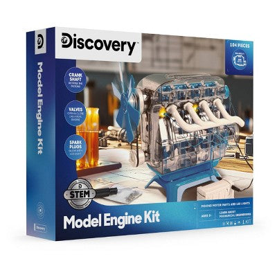 Discovery #Mindblown Model Engine STEM Science Kit