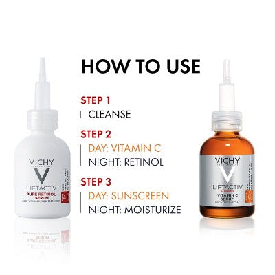 Vichy Liftactiv Retinol for Deep Wrinkles Face Serum - 1.01 fl oz