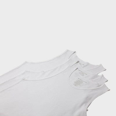 Pair of Thieves Men's 3pk SuperiAir Cotton Tank Top - White M