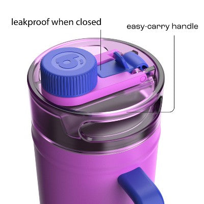 Bubba 52oz Stainless Steel Keg with Multi Function Keg Lid Water Bottle - Moodbooster