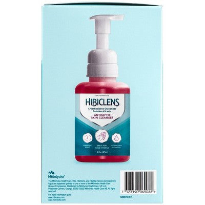 Hibiclens Antimicrobial Antiseptic Soap and Skin Cleanser with Foaming Pump - 16 fl oz