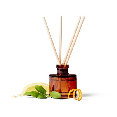 Liquid Reed Diffuser - Citrus & Basil - 2 fl oz - Everspring
