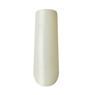 KISS Products Full-Cover Press-On Fake Nails Kit - Long Curve Overlap - 100ct/0.11oz