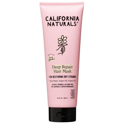 California Naturals Deep Repair Hair Mask - 10.5oz: Moisturizing, Sulfate-Free, Vegan, All Hair Types