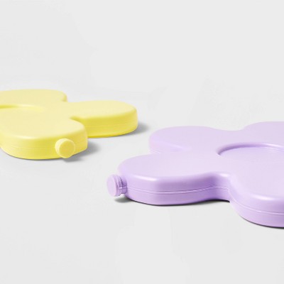 Kids' Set of 2 Refreezable Ice Packs Daisy - Cat & Jack?: BPA-Free Lunch Accessory