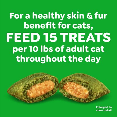 Greenies Smartbites Skin and Fur Health Salmon Flavor Cat Treats - 2.1oz