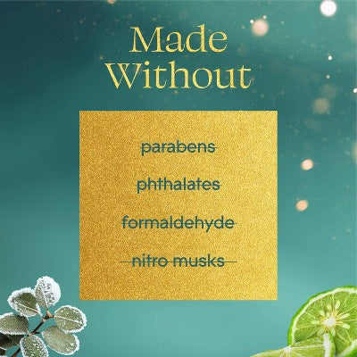 Glade 3 Wick Scented Candle in Glass Jar - Bergamot & Eucalyptus - 6.8oz