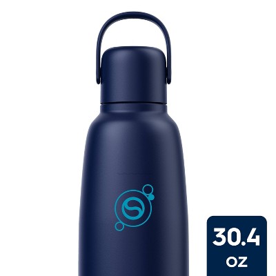 SodaStream 30.4 fl oz Fizz & Go Insulated Stainless Steel Carbonating Bottle Blueberry