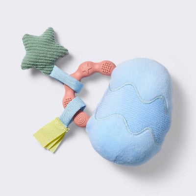 Small Interactive Handheld Rattle Toy - Egg - Cloud Island
