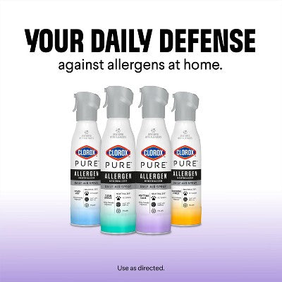 Clorox PURE Allergen Neutralizer Daily Air Spray Air Fresheners Nighttime Calm - 8oz: Non-Toxic, 1-Pack