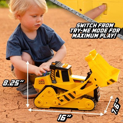 Maxx Action Bull Dozer Toy Vehicle