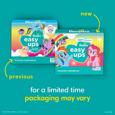 Pampers Easy Ups Girls' My Little Pony Disposable Training Underwear - 5T-6T - 15ct
