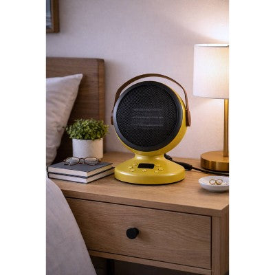 Cascade Portable Heater with Handle Goldenrod