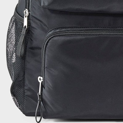 Girls' 18" Two Pocket Backpack - art class Black