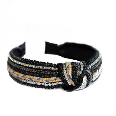 LXLM by Locks & Mane Cozumel Headband - Black