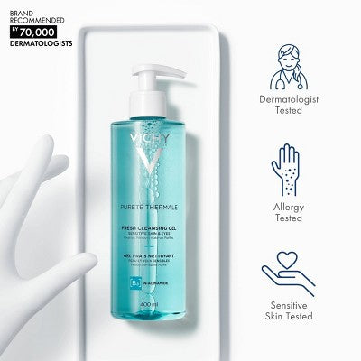 Vichy Purete Thermale Fresh Cleansing Gel - 13.52 fl oz