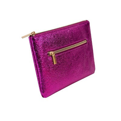 Allegro Zipper Pouch - Pink Shimmer