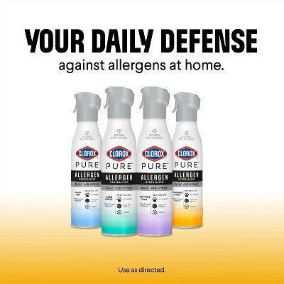 Clorox PURE Allergen Neutralizer Daily Air Spray Air Fresheners Energizing Citrus - 8oz