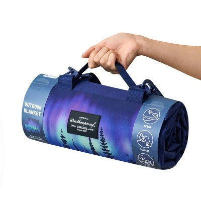 Weatherproof Vintage Stars Throw Blanket
