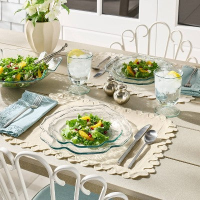 Scallop Placemat -Threshold designed with Studio McGee