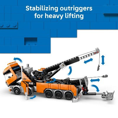 LEGO City Heavy-Duty Recovery Tow Truck with Crane 60467