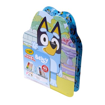 Crayola Color and Sticker Kit Bluey