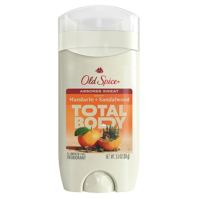 Old Spice Total Body - Whole Body Deodorant - Mandarin & Sandalwood - 3oz