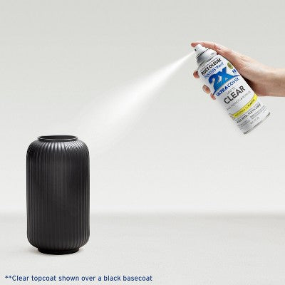 Rust-Oleum 12oz Painters Touch 2X Ultra Cover Spray Paint Matte Clear: Enamel, Interior/Exterior, Drywall, Wood, Metal
