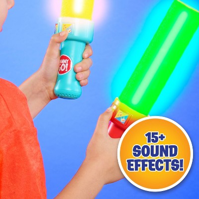 Danny Go! Color Beat Drumsticks Light-Up Musical Drumsticks Toy for Preschool and Elementary School Kids Inspired by Danny Go! Show