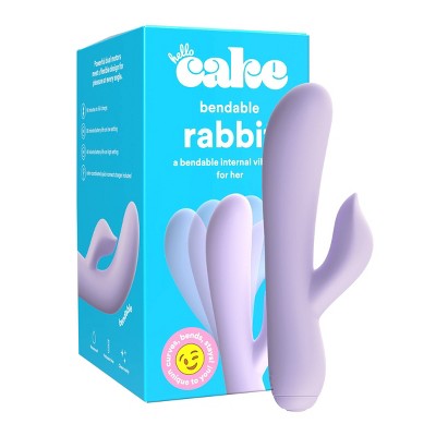 Hello Cake Bendable Rabbit Vibrator