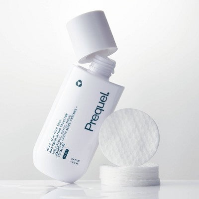 Prequel Multi-Acid Milk Peel - 7.6 fl oz: Exfoliating Unscented Liquid for Normal Skin, Face Treatment with Glycolic Acid