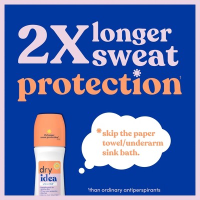 Dry Idea Roll-On Deodorant and Antiperspirant - Unscented - 3.25 fl oz