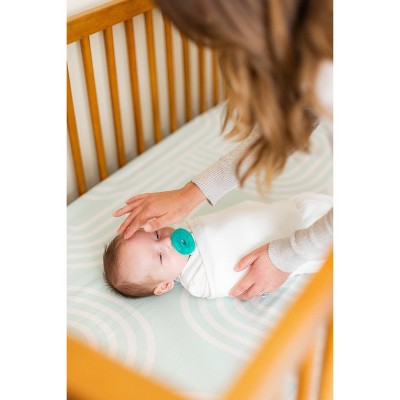 Butterfly 2-in-1 Swaddle and Transitional Sleep Sack - White