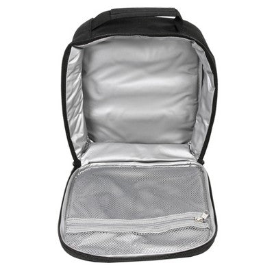 J World Duo 18" Rolling Backpack and Lunch Bag - Black