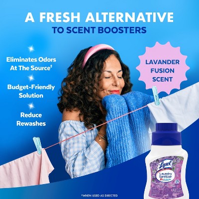 Lysol Laundry Sanitizer Lavender Fusion - 21 fl oz